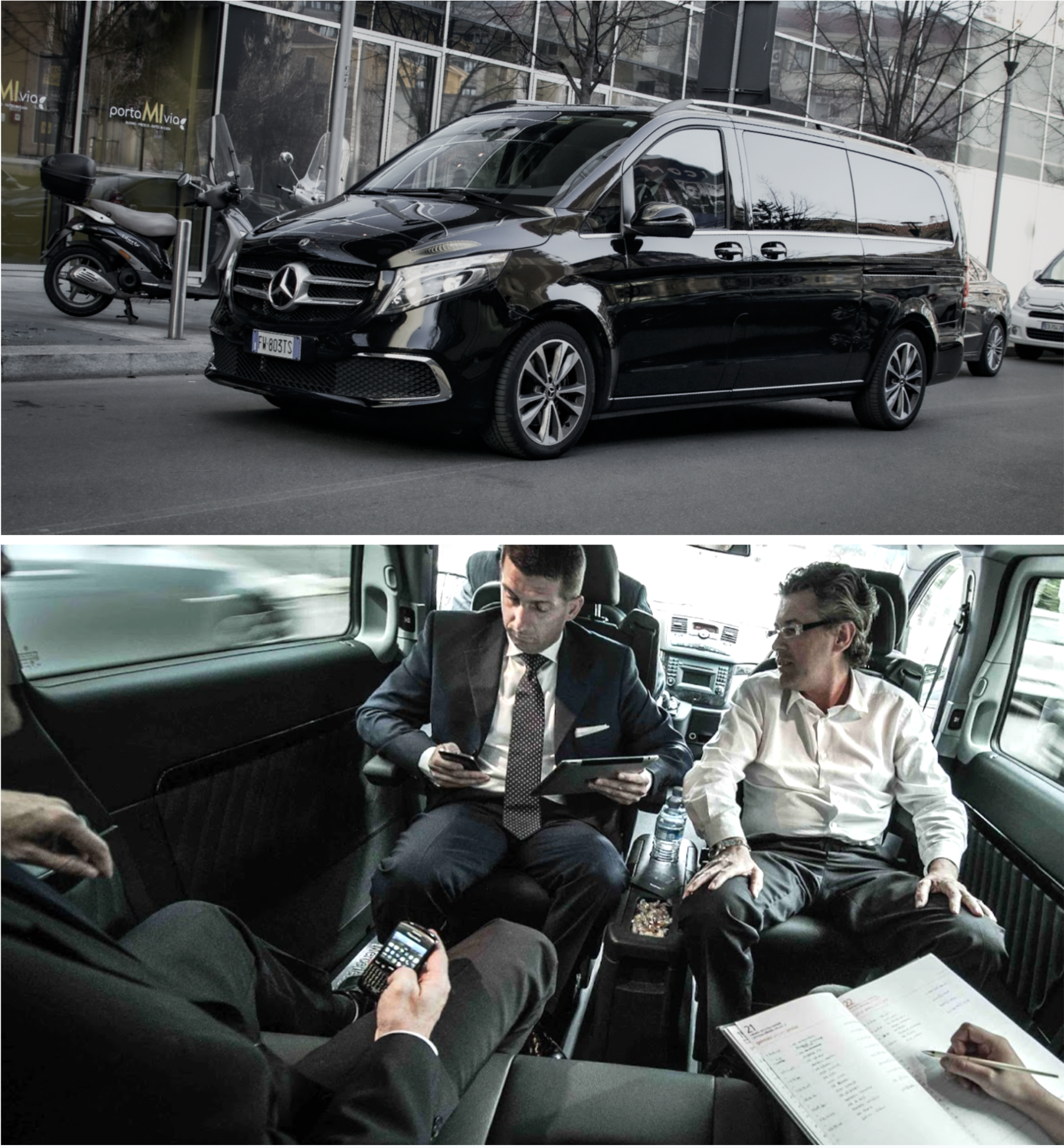 Luxury minivan