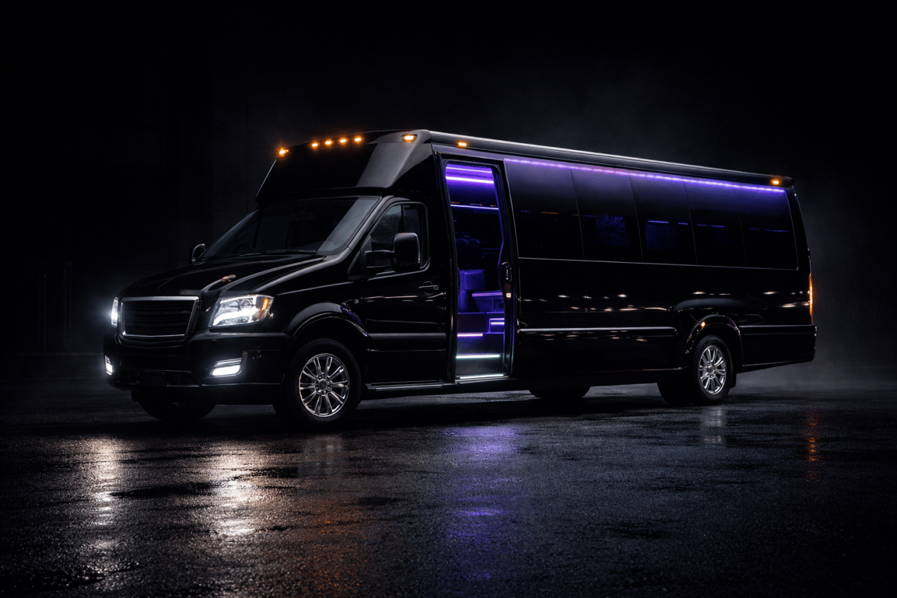 Luxury Vans & Shuttles Fleet