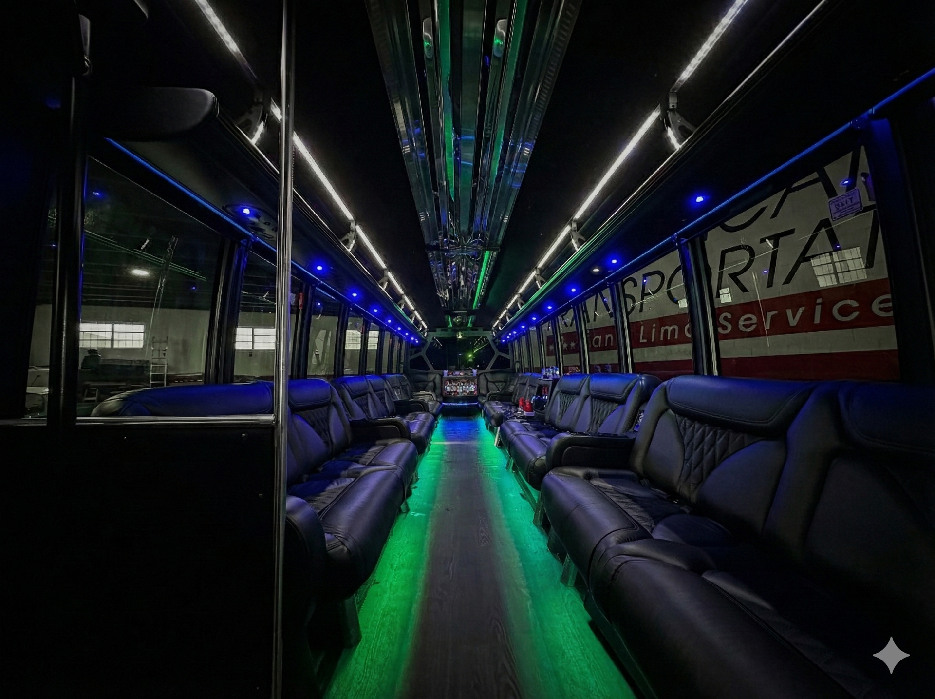 50 Passenger Party Bus Fleet