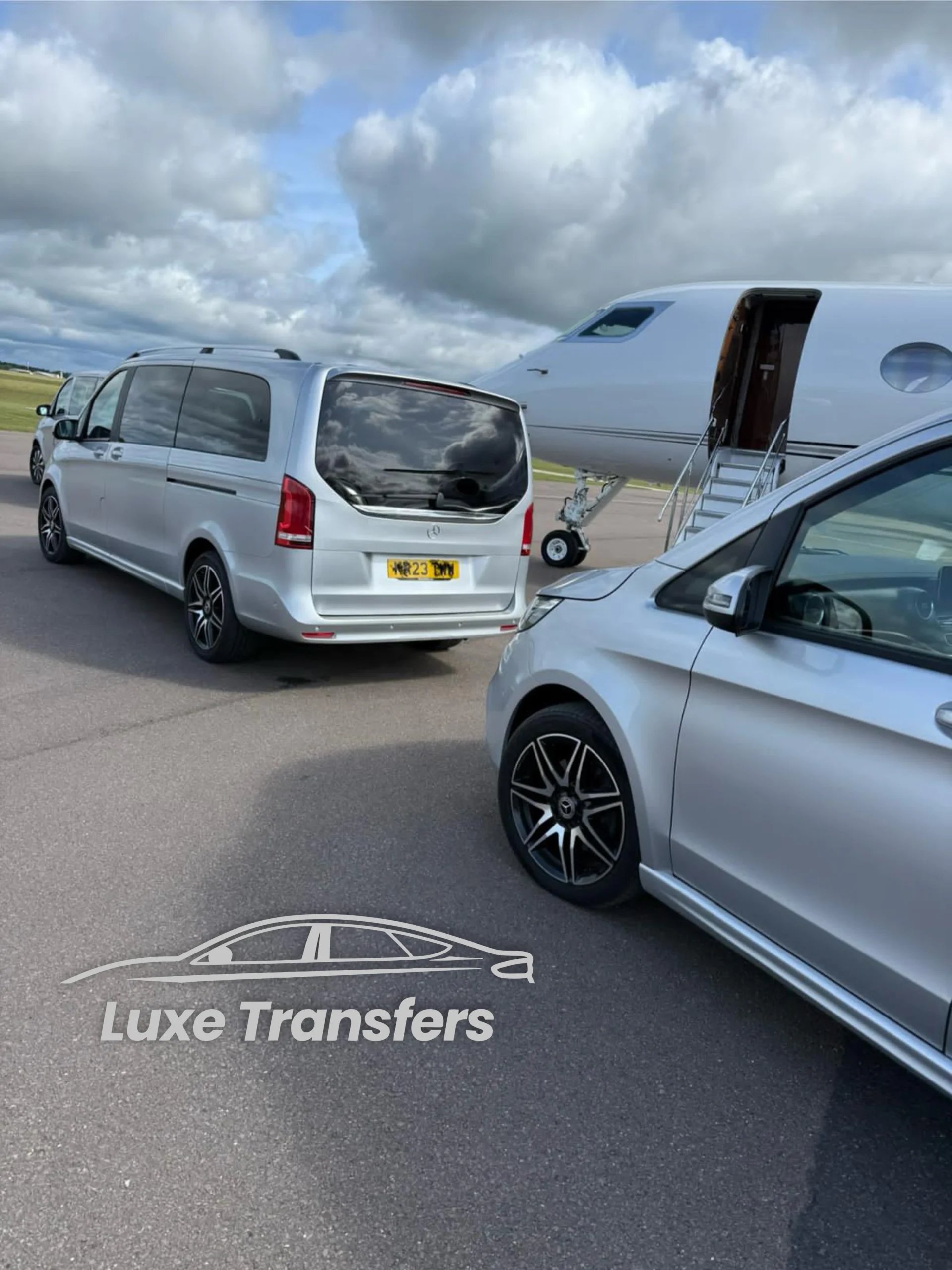 Luxe Transfers LTD - Luxury Mercedes chauffeur hire for airport transfers, business travel, weddings, events, and private journeys across Birmingham and the West Midlands.