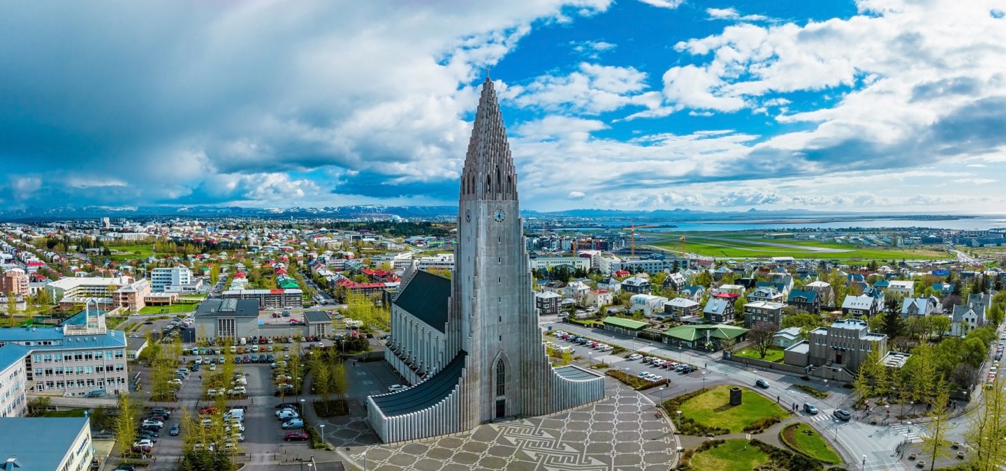 Reykjavik Airport Domestic or Private Jets Location