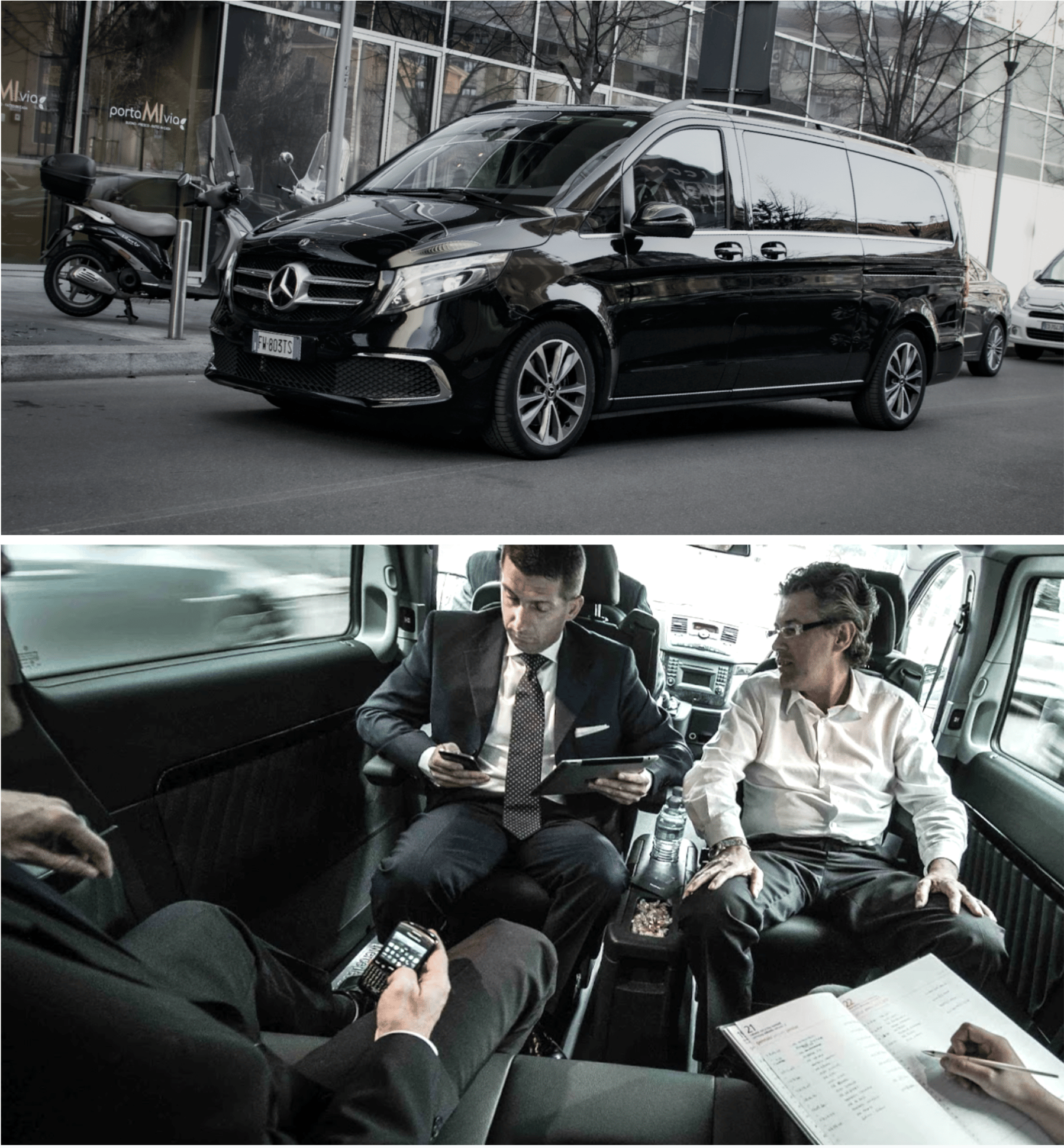 Luxury minivan Fleet