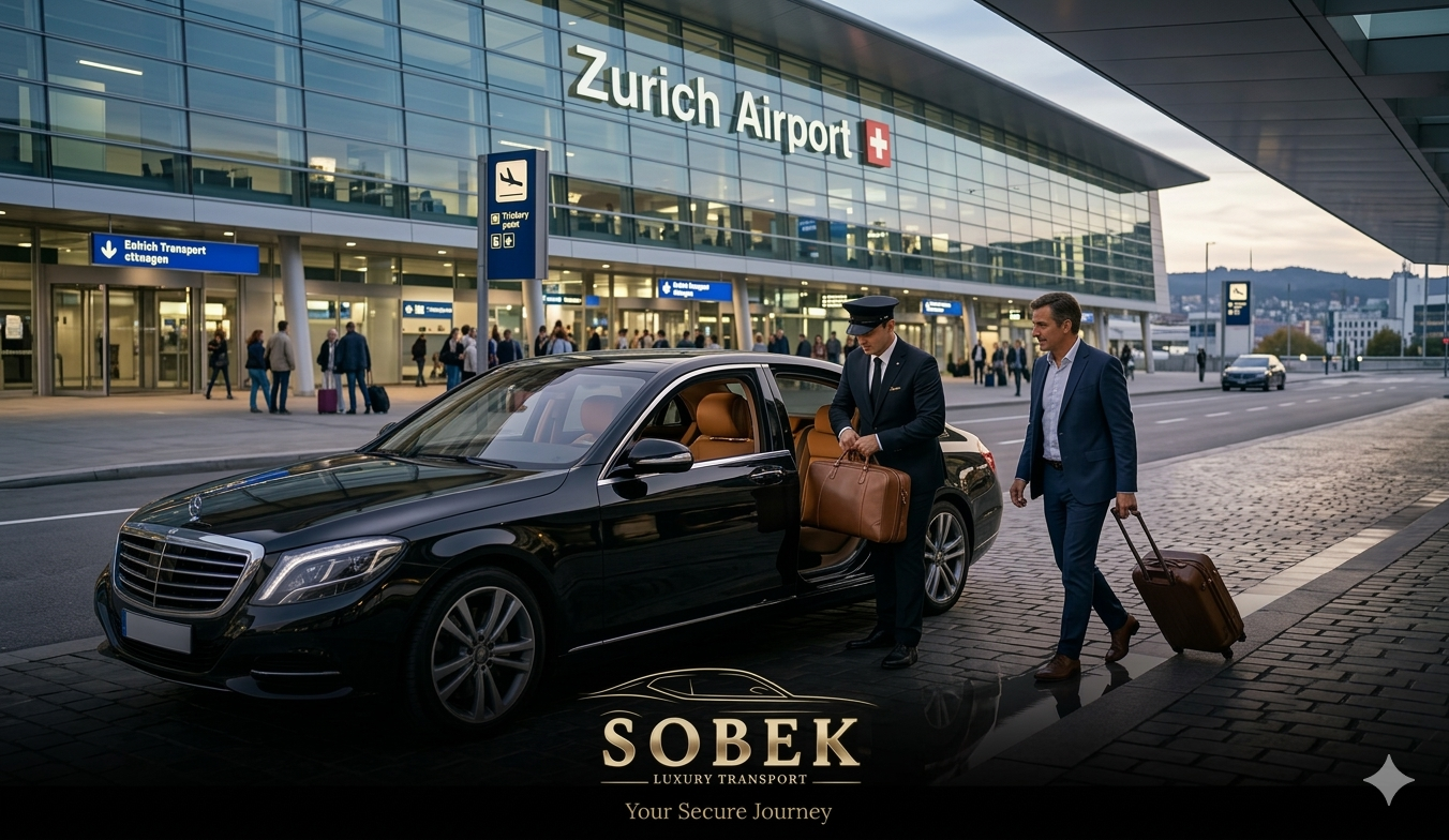 Zurich Airport Luxury Chauffeur Service Location