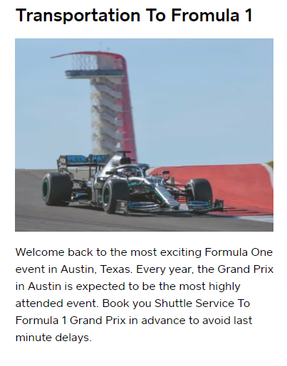 Austin Formula 1