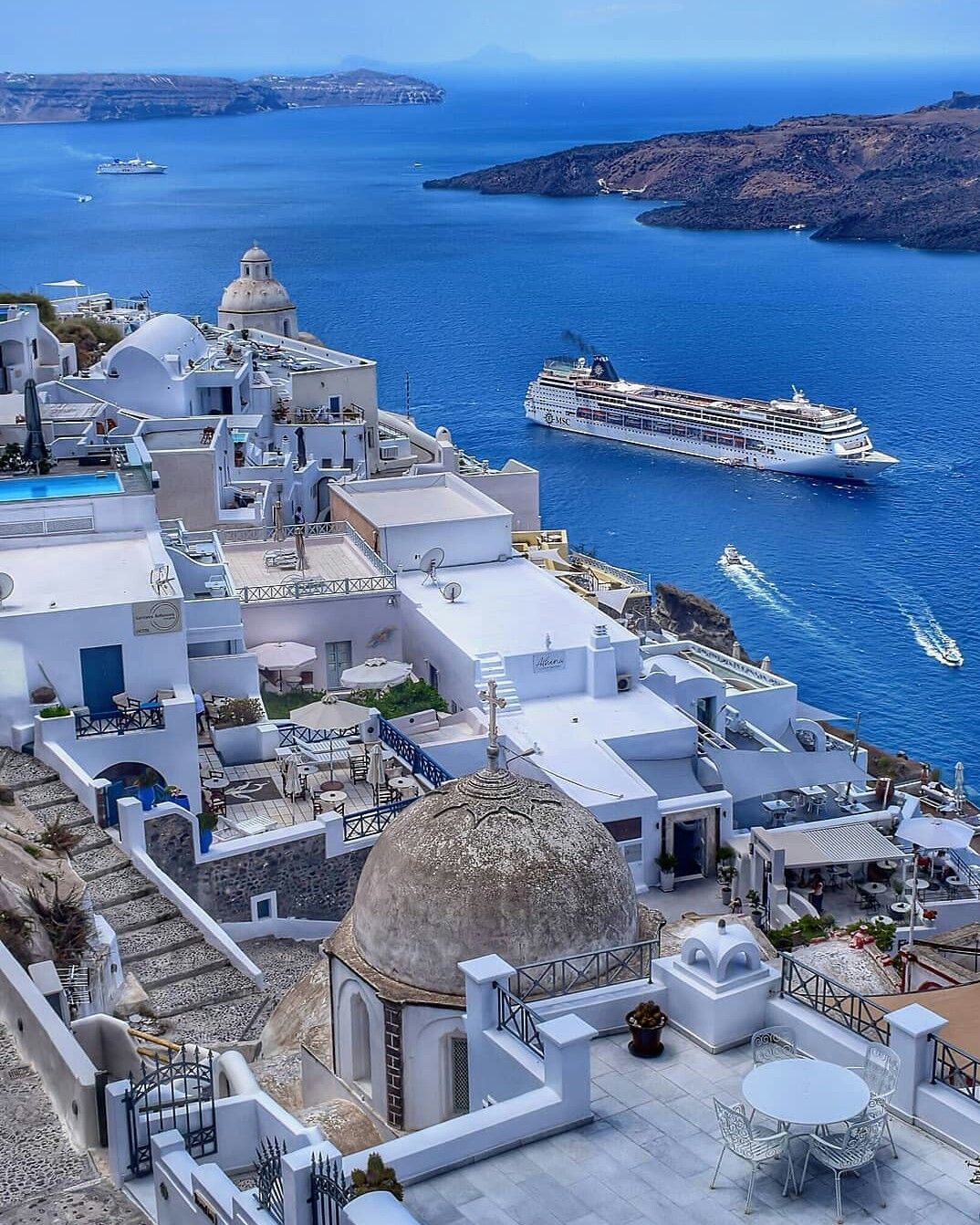 Santorini, Greece Location