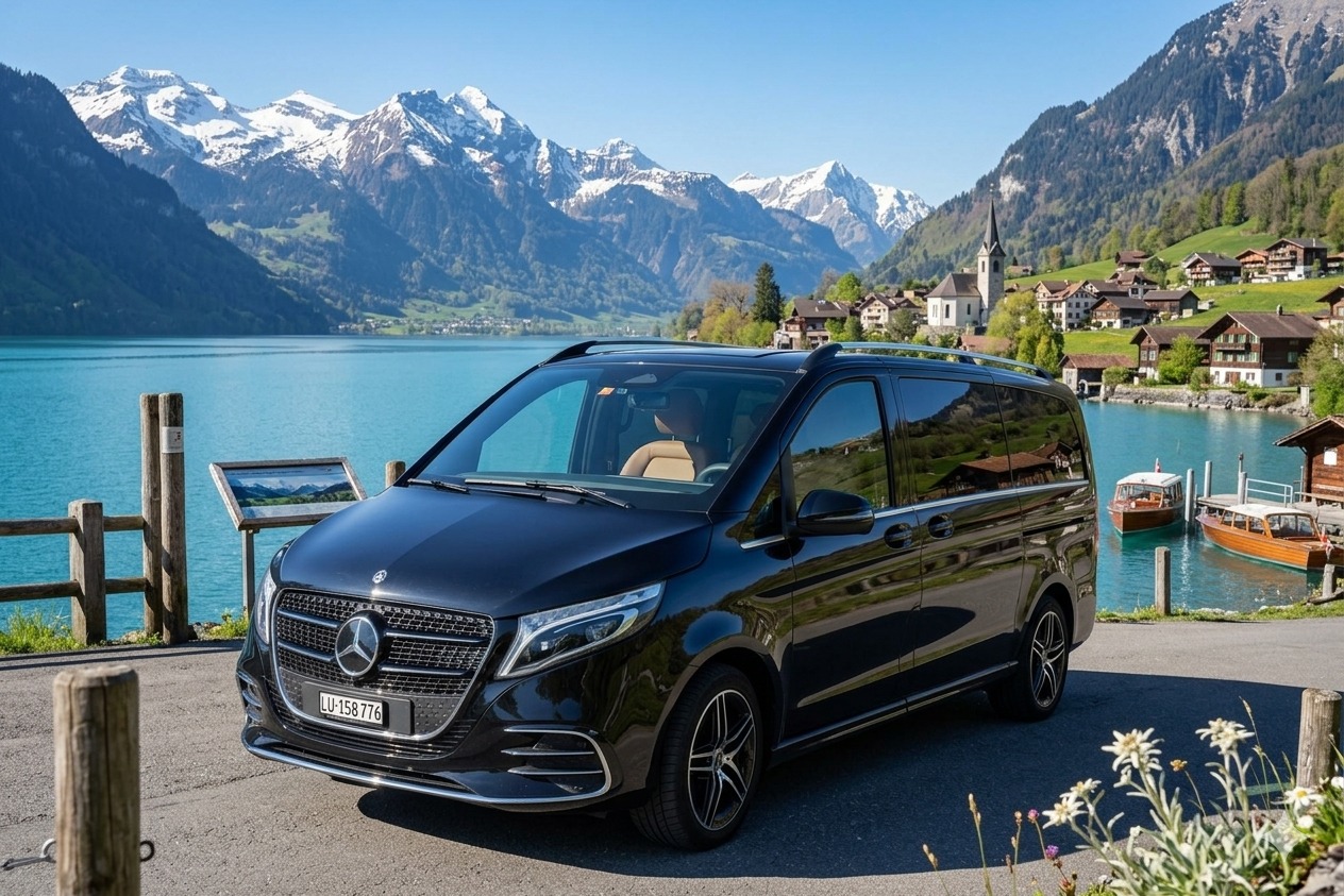 Gstaad Luxury Chauffeur Service & Zurich Airport Private Transfer