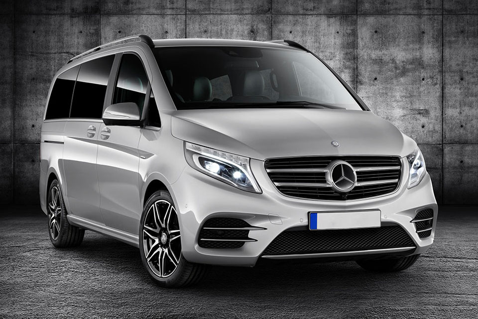 Mercedes Benz V Class Van - Silver