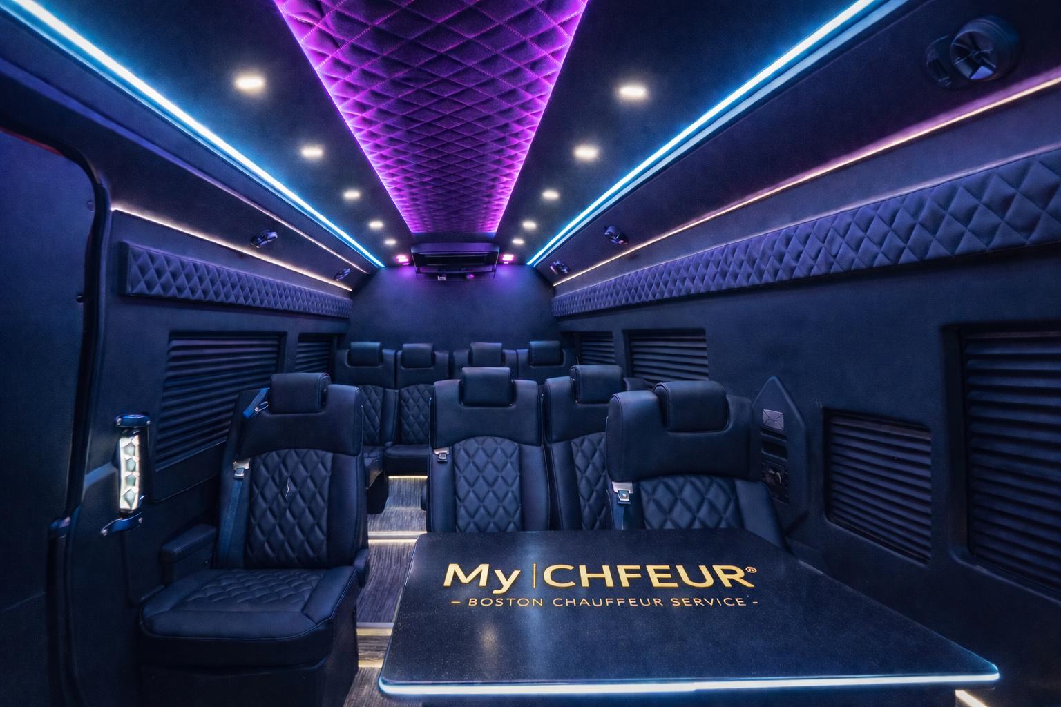 Executive Style Lux Sprinter Van Fleet
