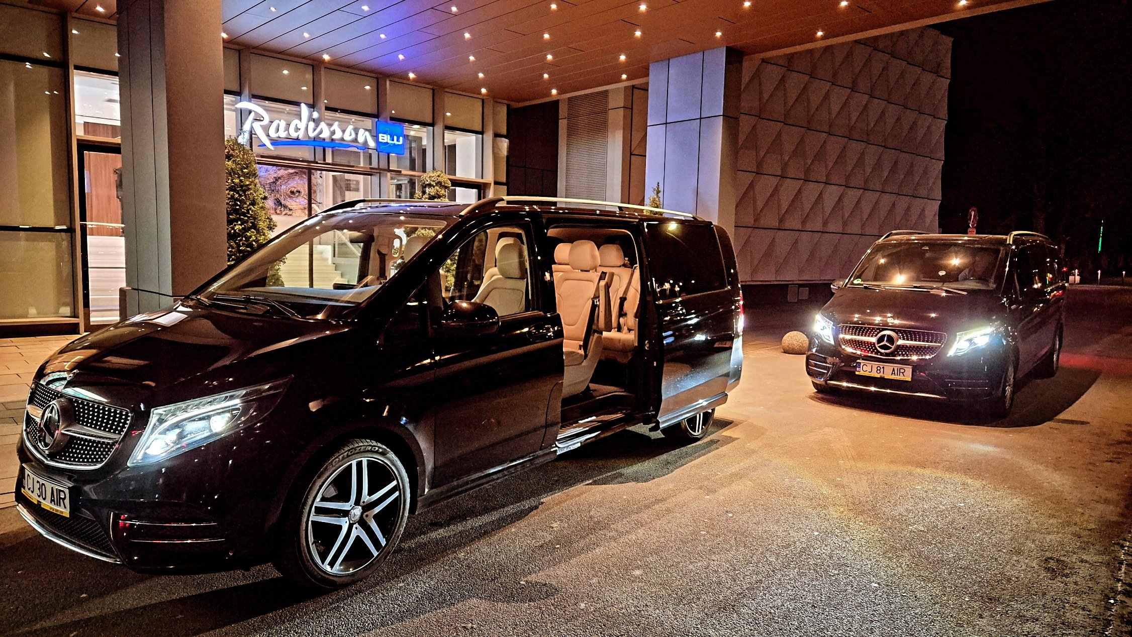Mercedes V-Class with Driver – Premium Minivan Rental in Cluj-Napoca & Romania Fleet