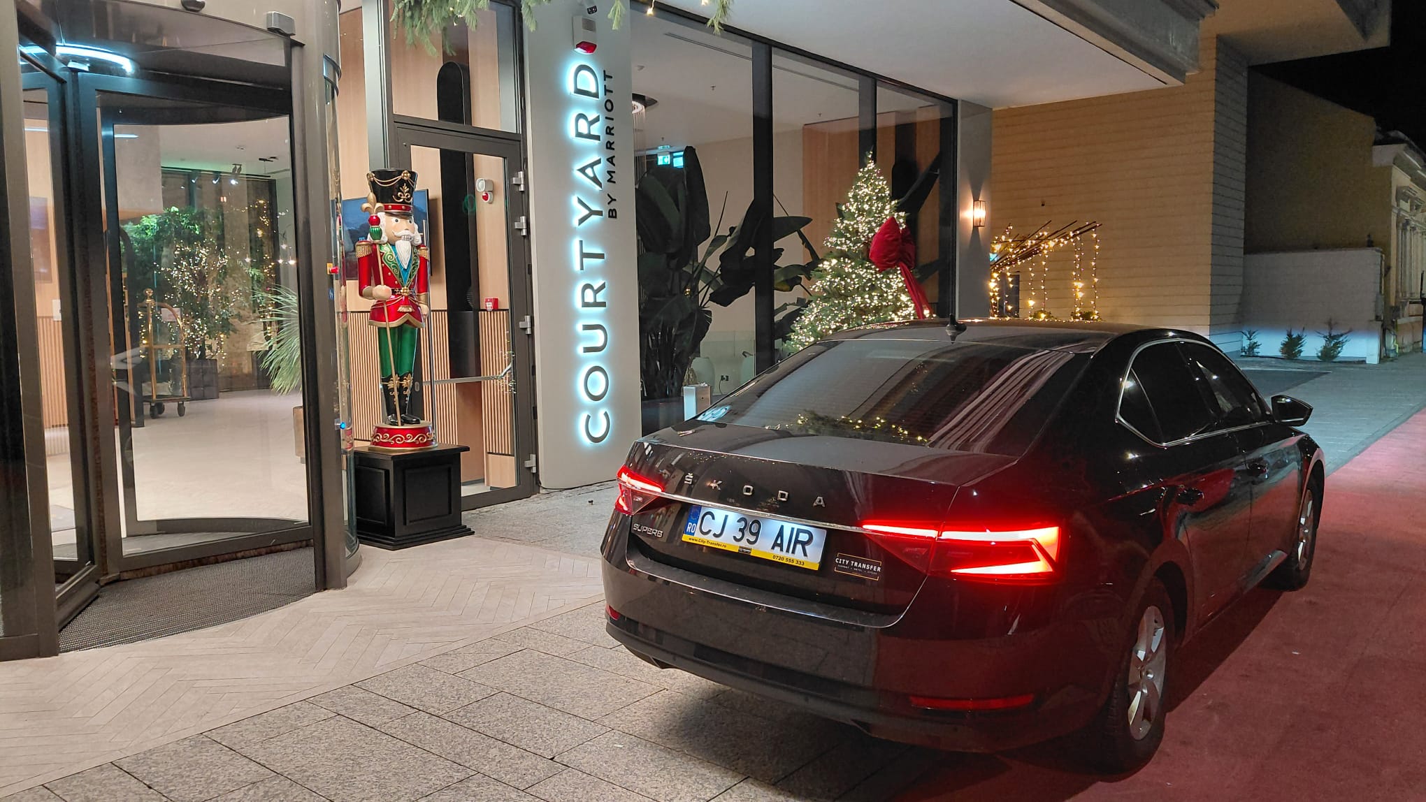 Skoda Superb – Business Class Sedan for Airport Transfers & Chauffeur Services Fleet