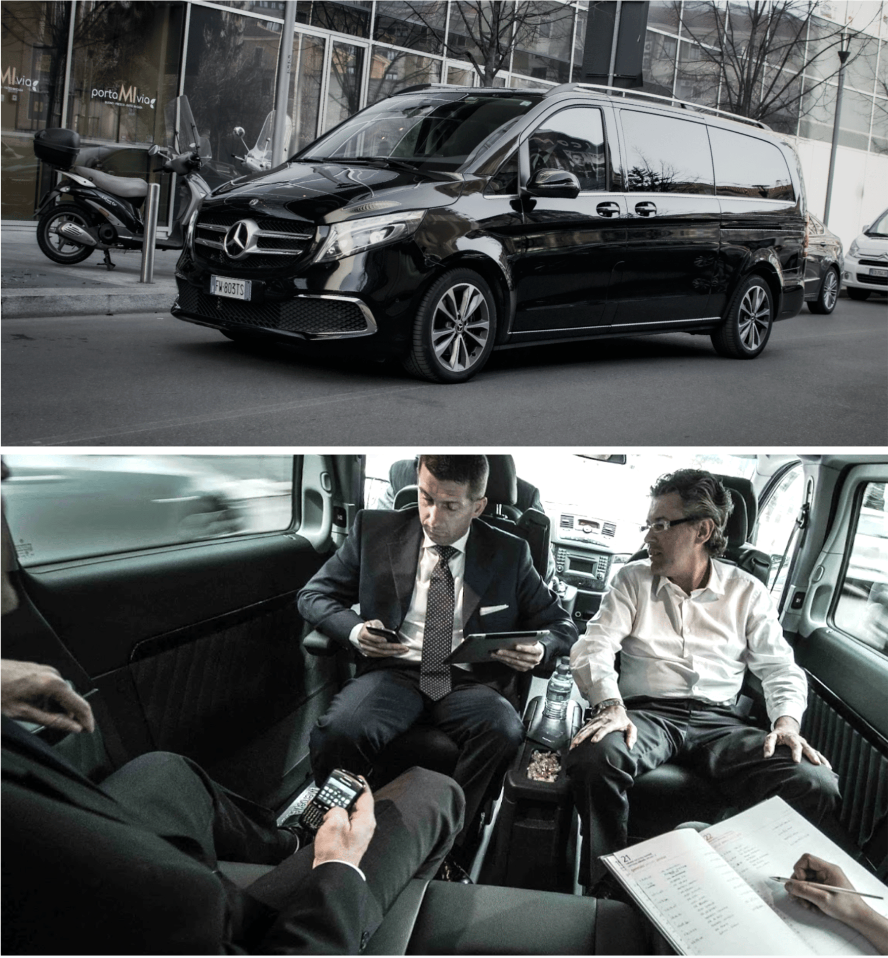 Luxury minivan Fleet