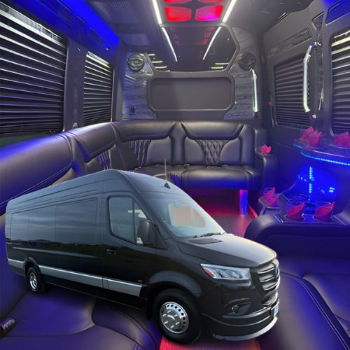 12 Passenger Mercedes Sprinter Limo Fleet
