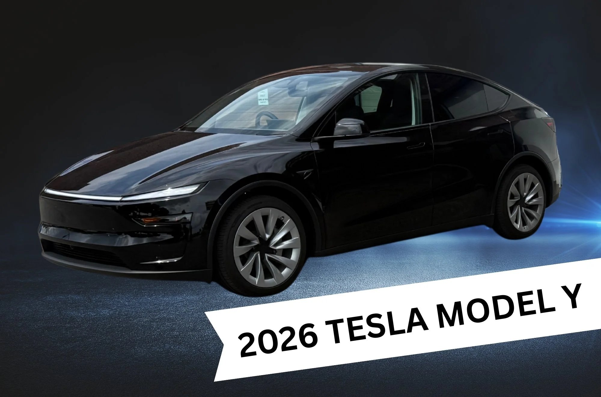 Tesla Model Y Black Car Fleet