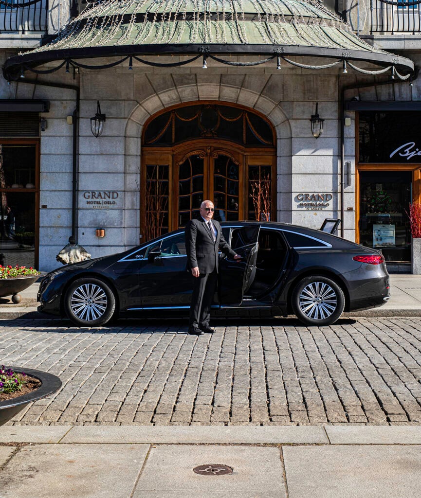 Car with chauffeur