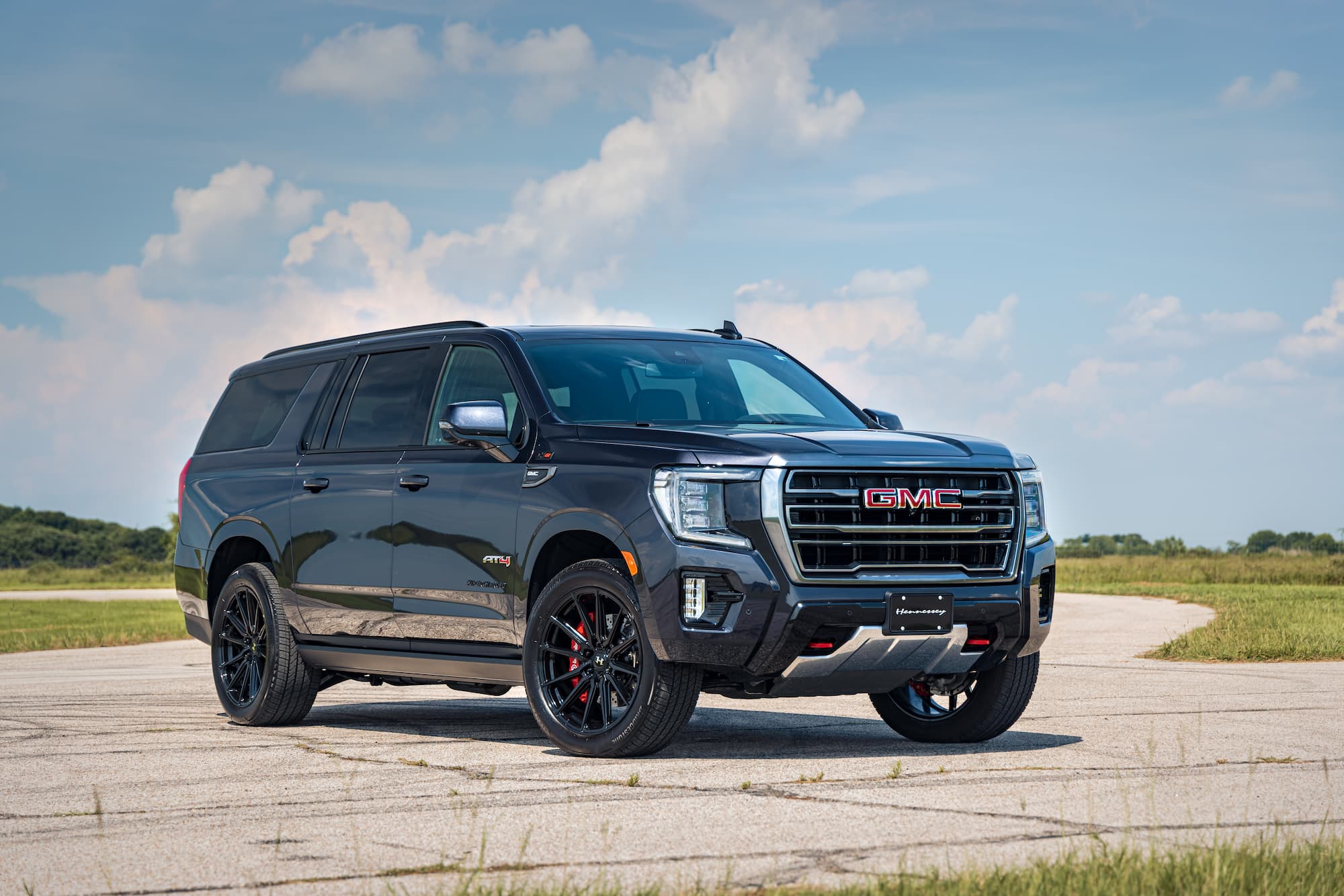 Black Yukon GMC Fleet