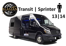 Blasian 14 Passenger Sprinter | Transit Van Fleet