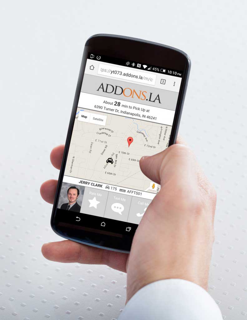 Passenger Link and Chauffeur Tracking