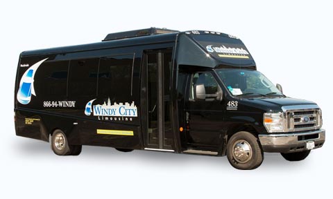 20 Passenger Executive Limo Bus Fleet