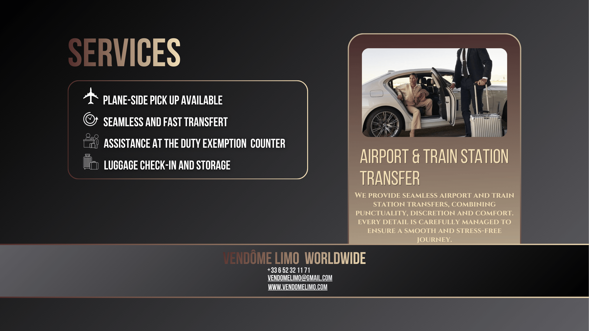 Paris Train station transfert